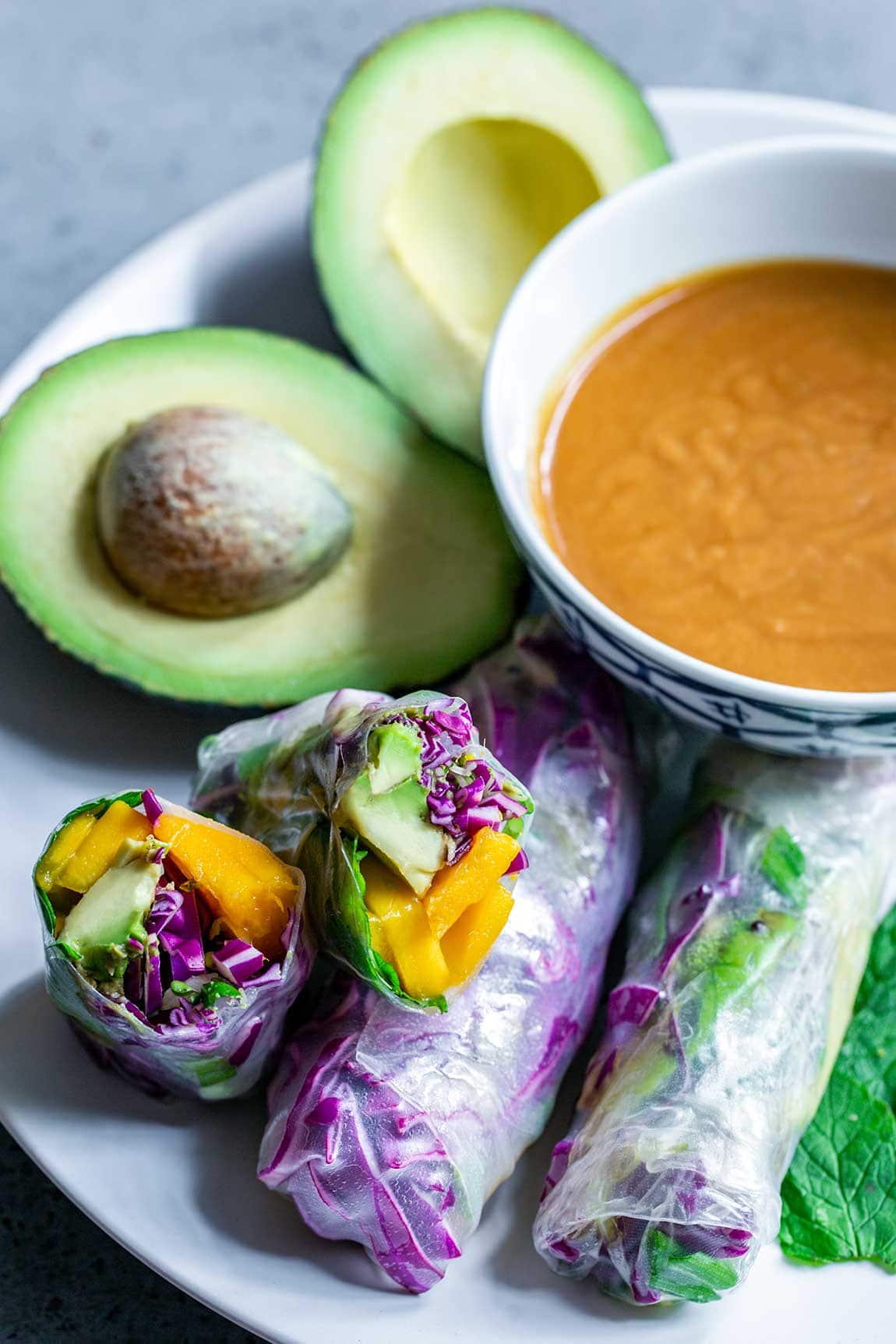 Avocado Summer Rolls