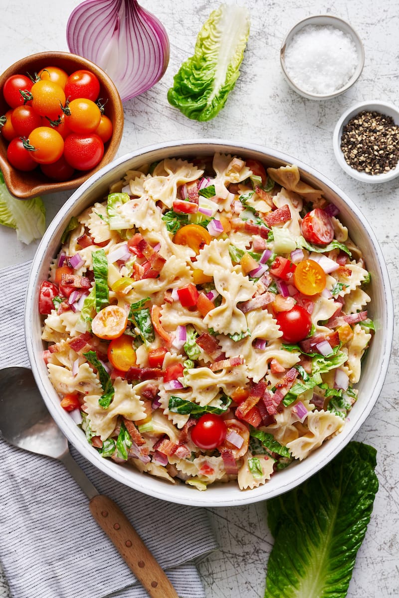 BLT Bow Tie Salad