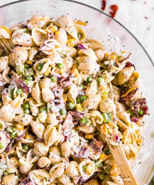 Bacon Ranch Pasta Salad Recipes (2)