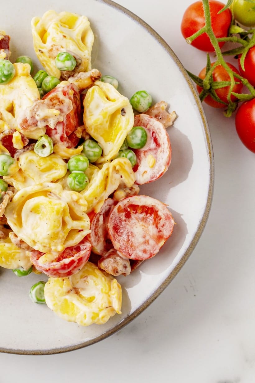 Bacon Ranch Tortellini salad Recipe (1)