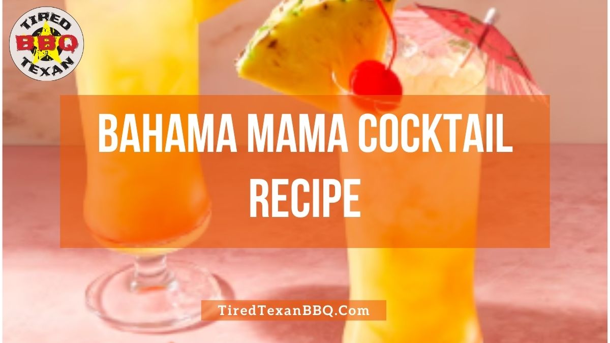 Bahama Mama Cocktail Recipe
