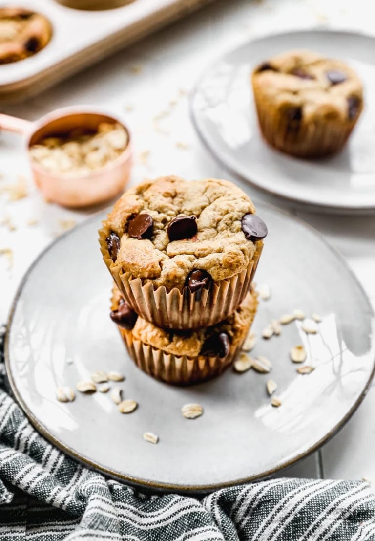 Banana Oatmeal Muffins (4)