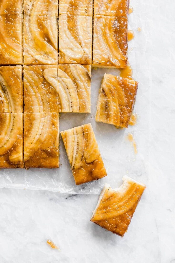 Banana Upside Down Cake Recipe (1)