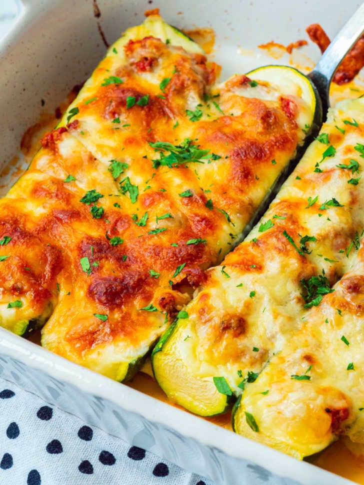 Beef Stuffed Zucchini Boats Recipe (3)