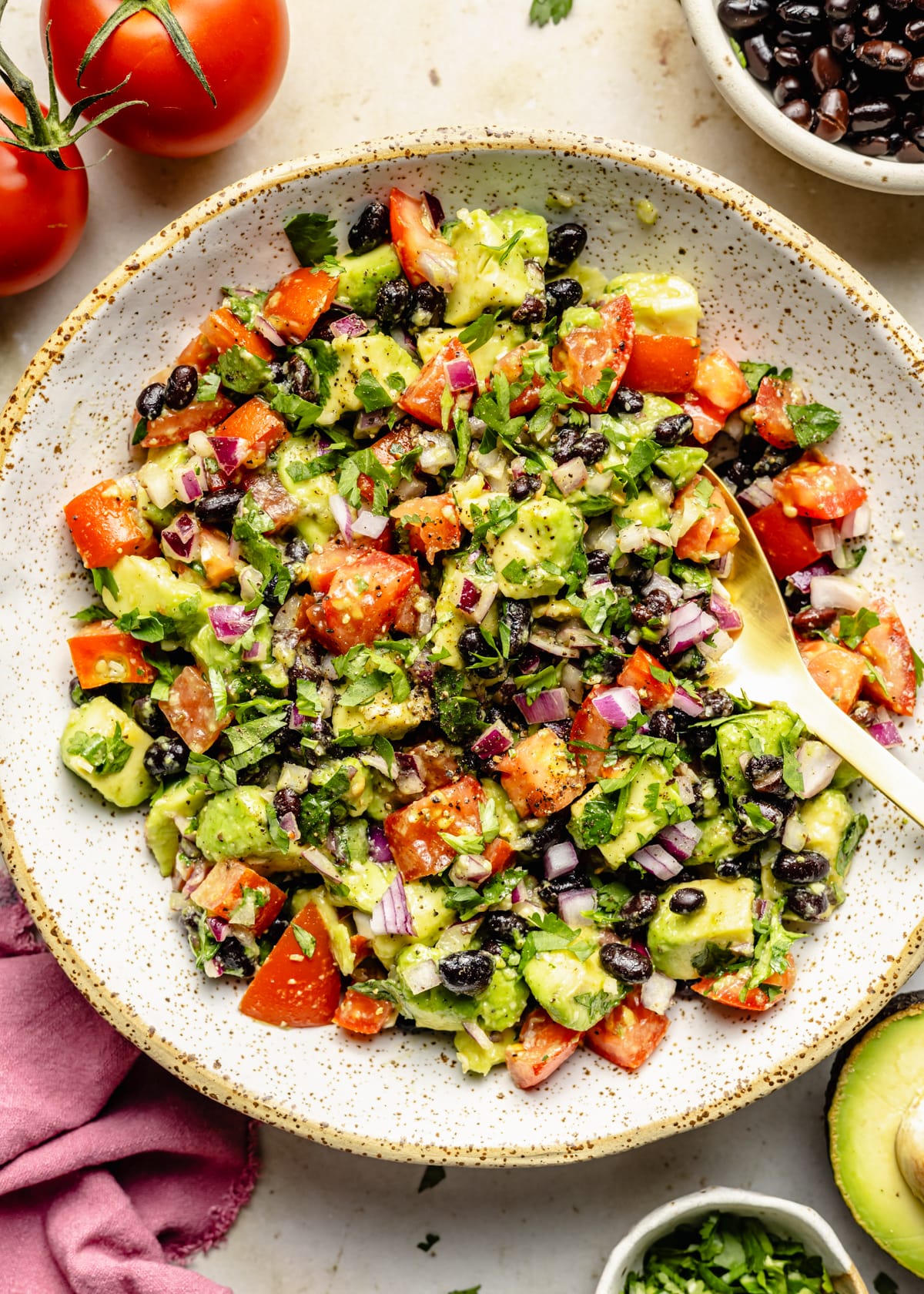 Black Bean & Avocado Salad