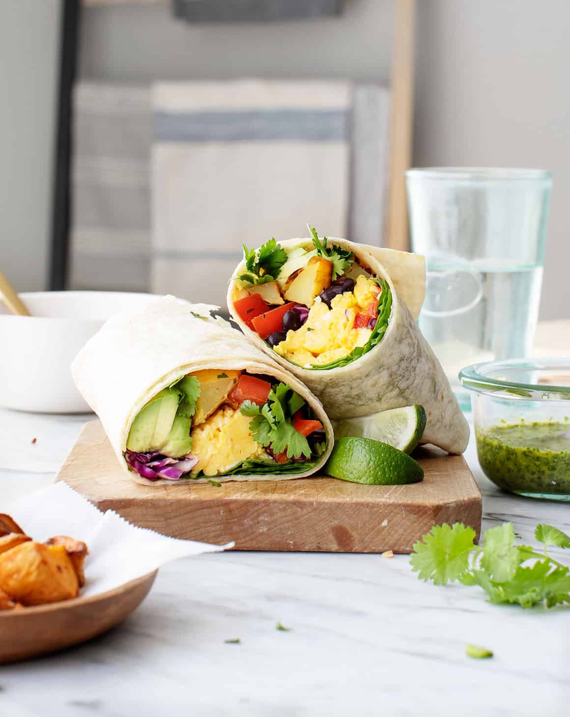 Breakfast burrito