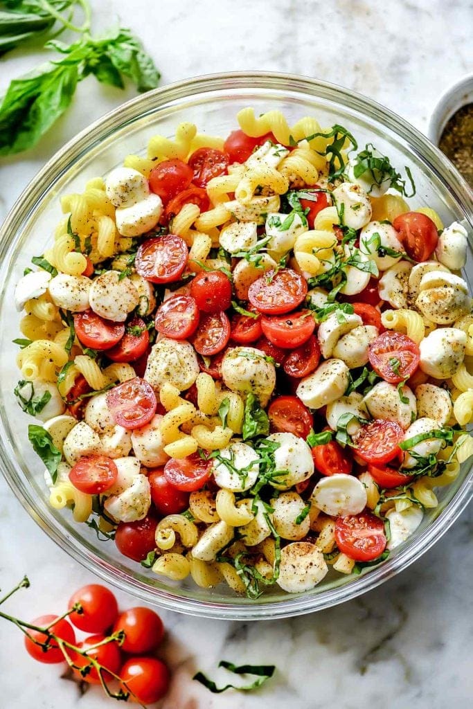 Caprese Pasta Salad Recipes (2)
