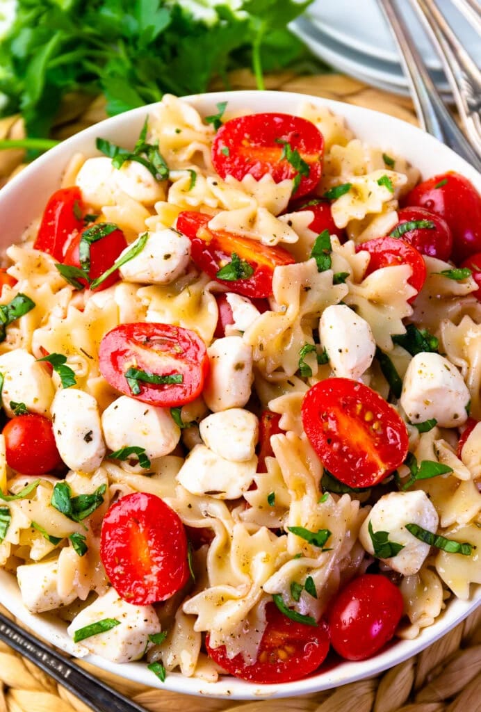 Caprese Pasta Salad Recipes (4)