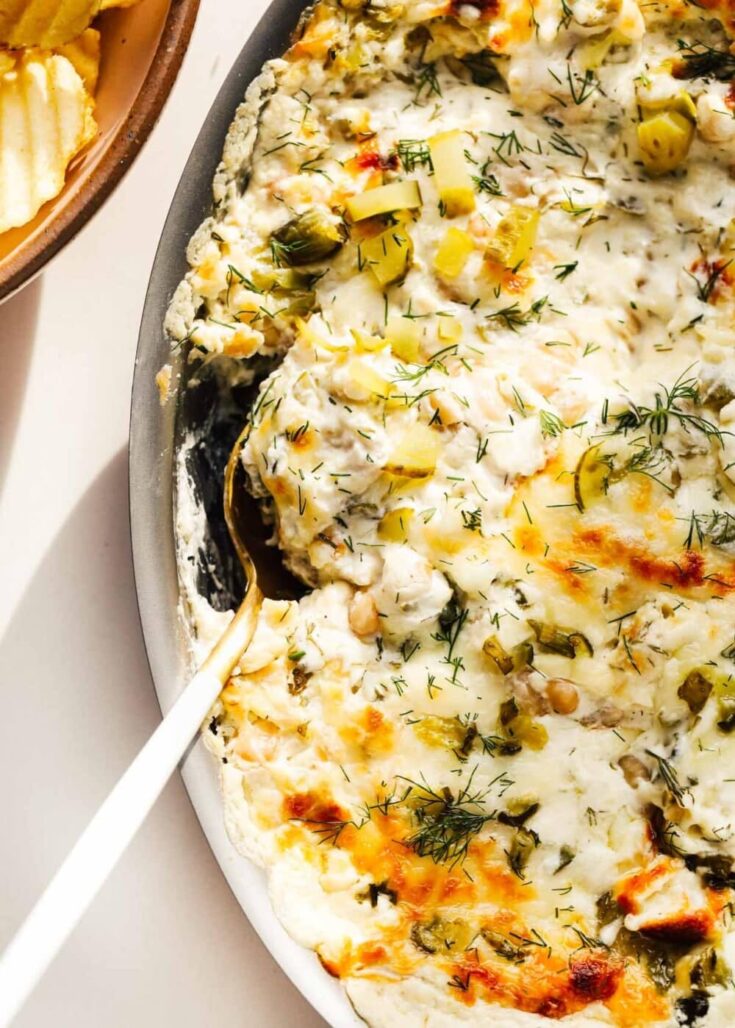 Cheesy Baked Pickle Dip (1)