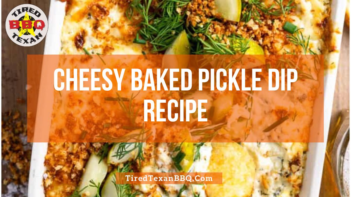 Cheesy Baked Pickle Dip
