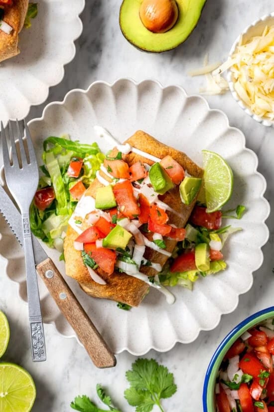 Chicken Chimichangas Recipe (2)