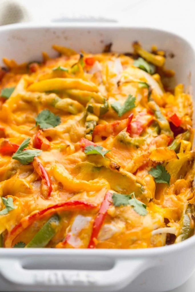 Chicken Fajita Casserole Recipe (1)