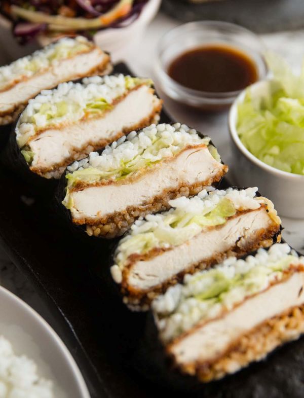 Chicken Katsu Sushi Burger