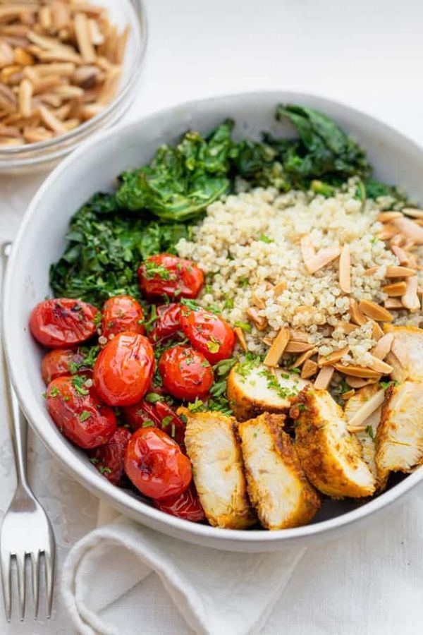 Chicken, Quinoa & Veggie Bowl