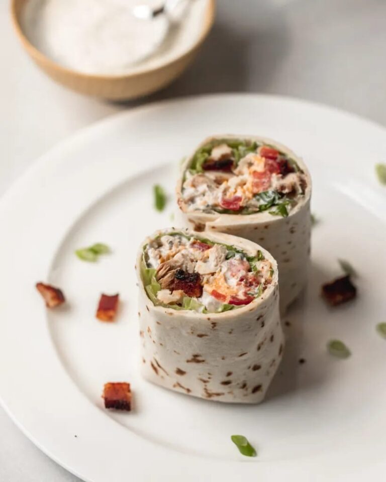 Chicken Ranch Wraps Recipe: A Quick and Easy Meal That Will Make Dinner ...