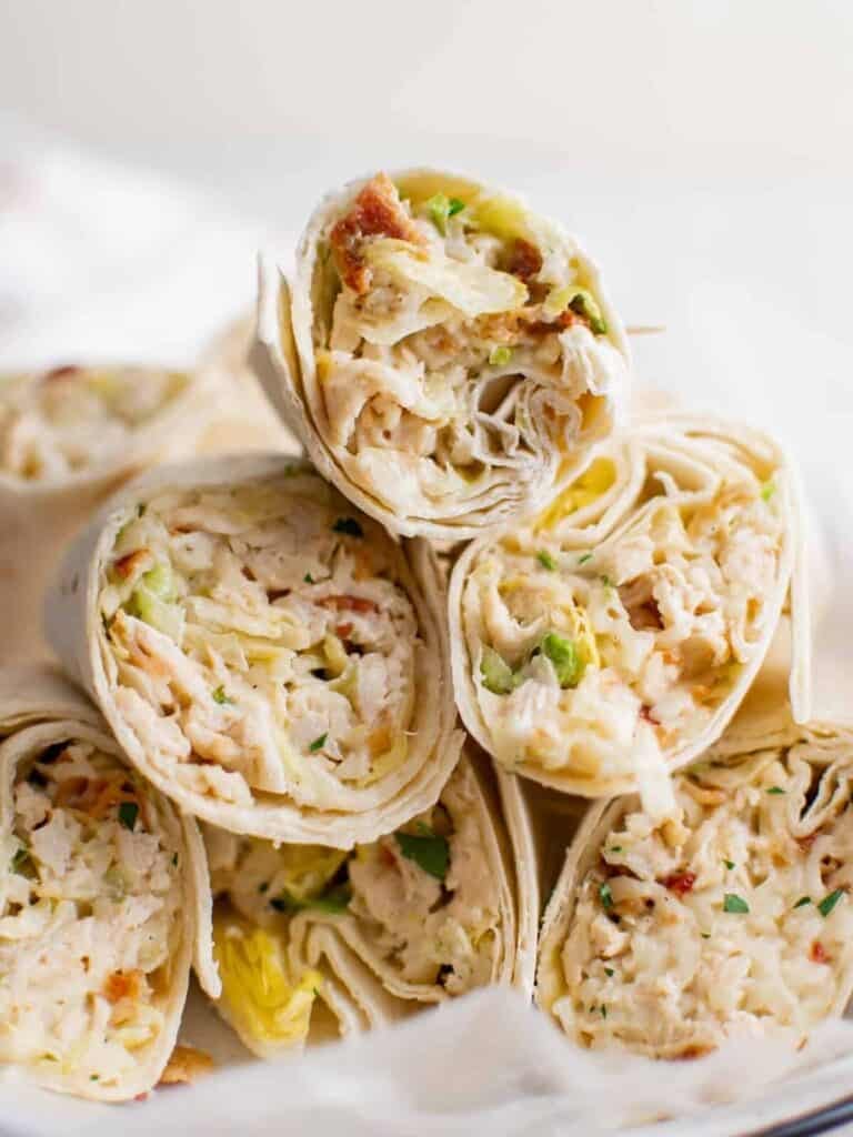 Chicken Ranch Wraps Recipe (3)