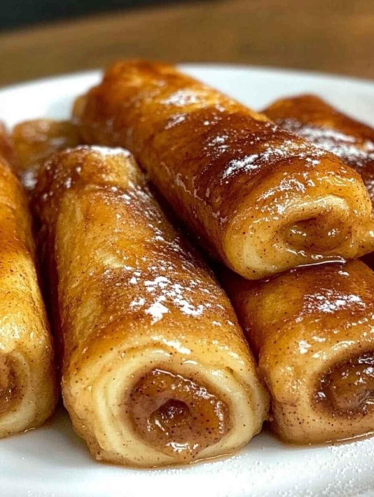Cinnamon Roll French Toast Roll Ups (3)