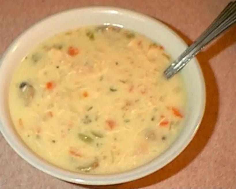 Creamy Chicken Pasta Soup