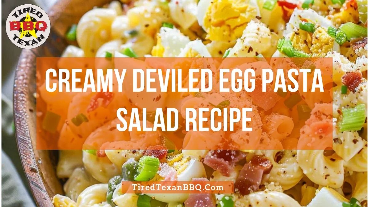 Creamy Deviled Egg Pasta Salad Recipe
