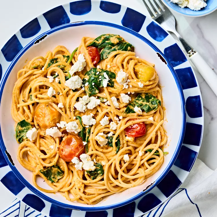 Creamy Feta & Tomato Pasta