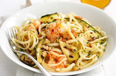 Creamy King Prawn & Courgette Spaghetti Recipe (2)