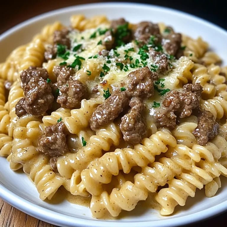 Creamy Parmesan Beef Rigatoni (3)