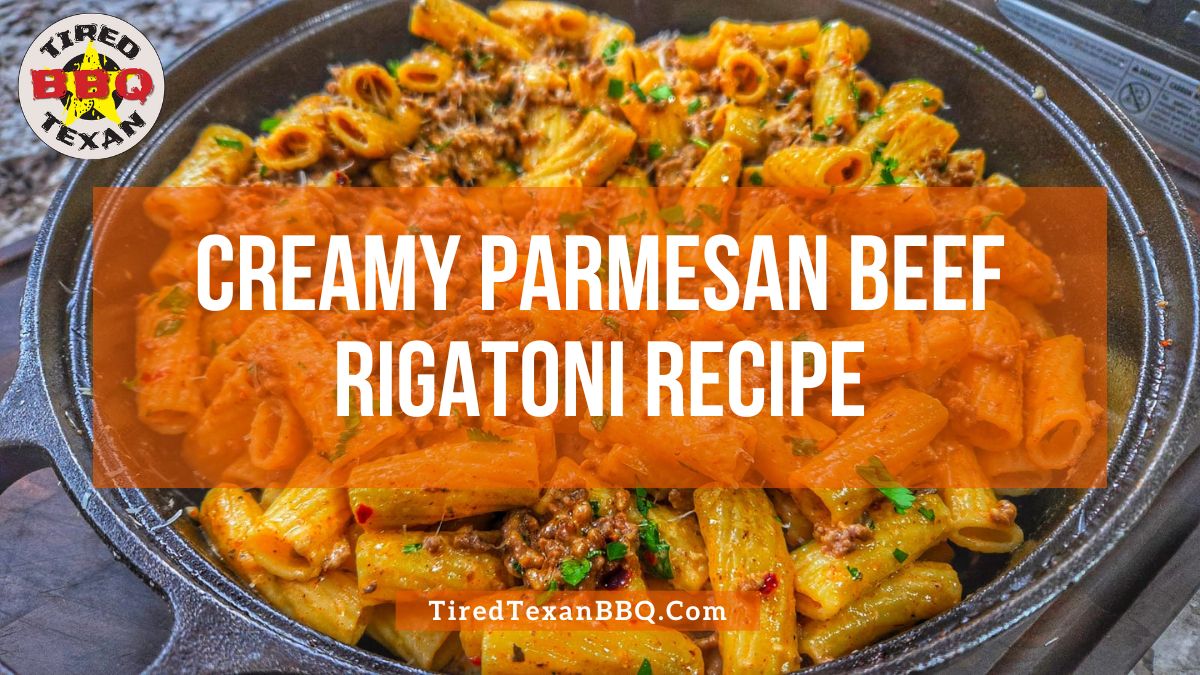 Creamy Parmesan Beef Rigatoni