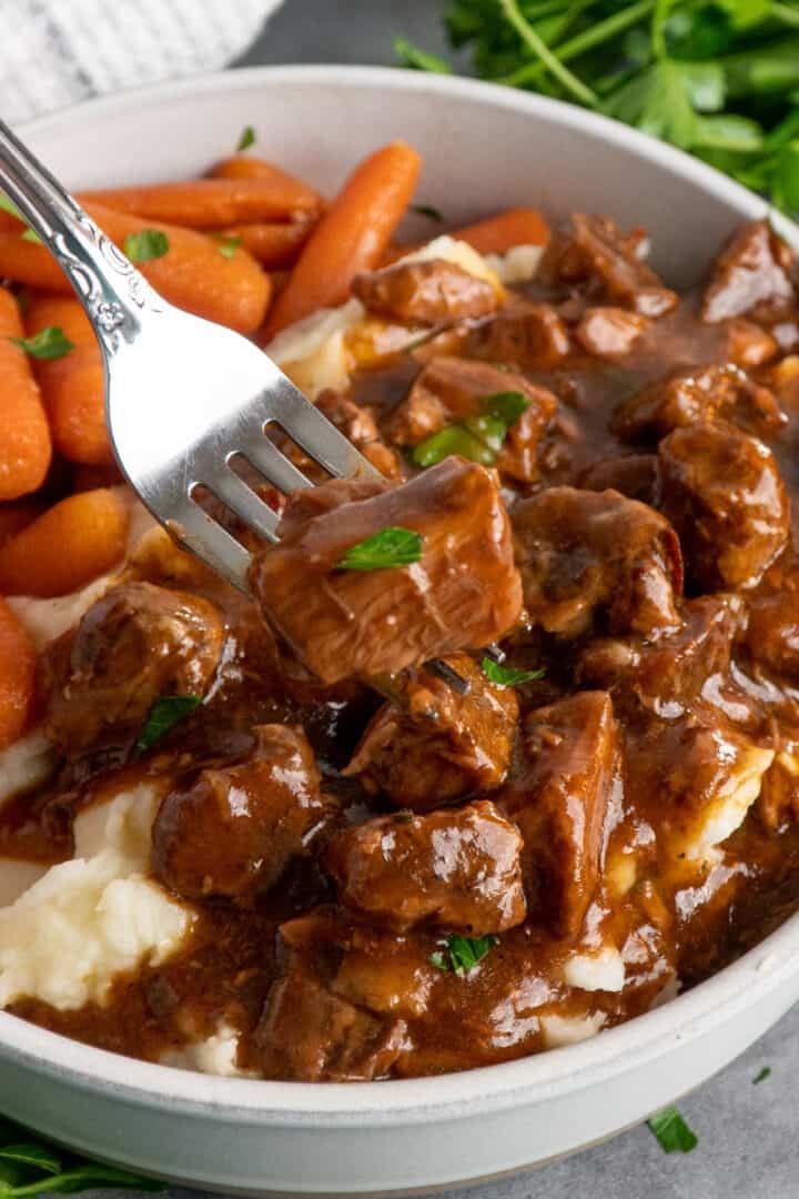Crock Pot Beef Tips and Gravy (2)