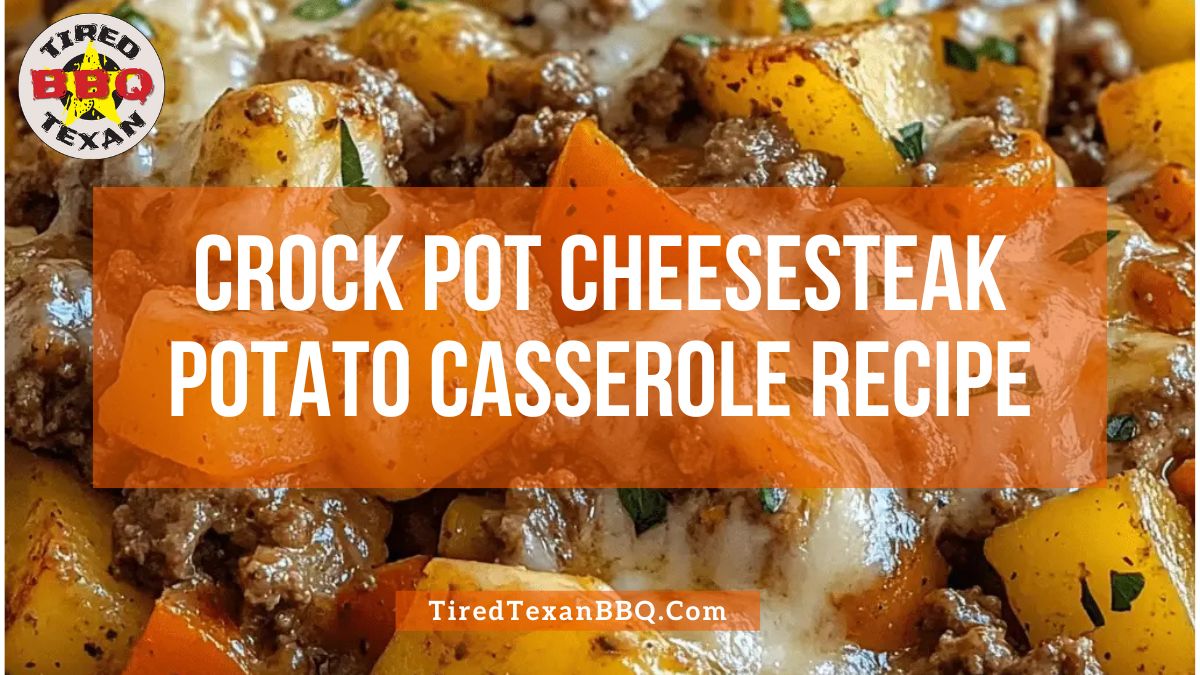Crock Pot Cheesesteak Potato Casserole Recipe