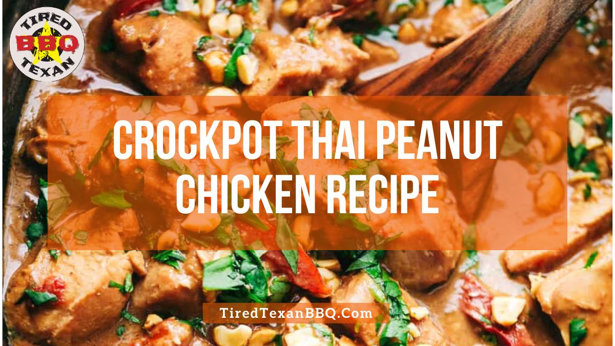 Crockpot Thai Peanut Chicken Recipe