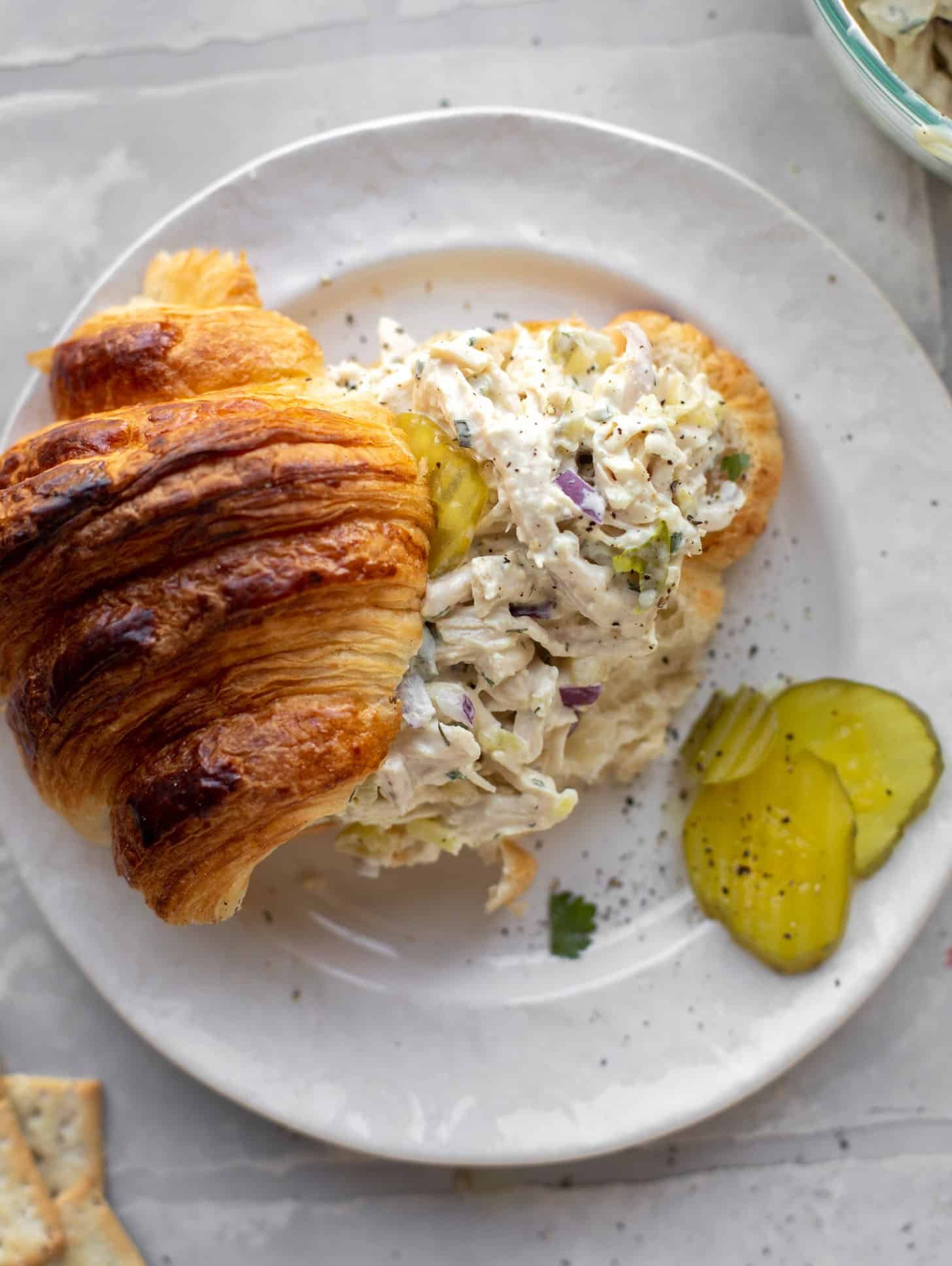 Dill Pickle Chicken Salad