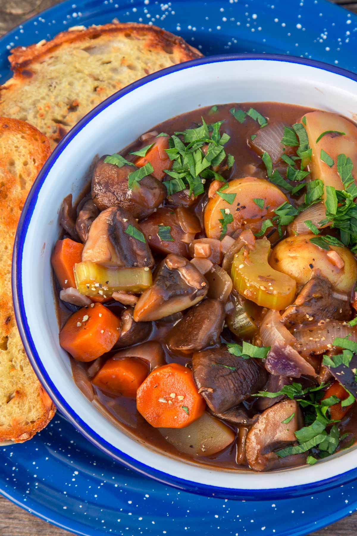 Dutch oven vegetable stew