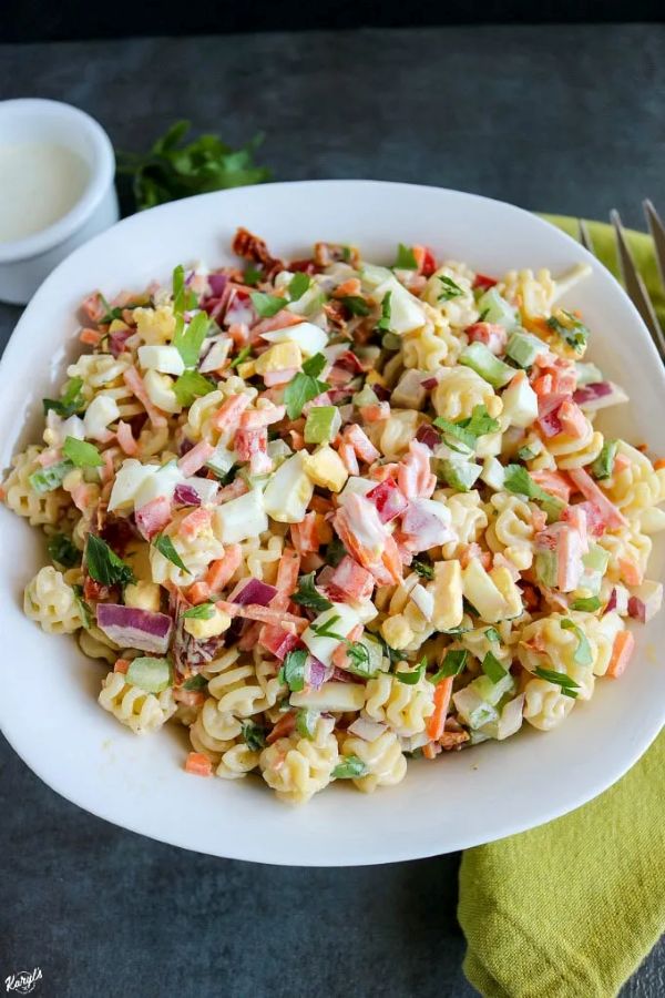 Funfetti Macaroni Salad