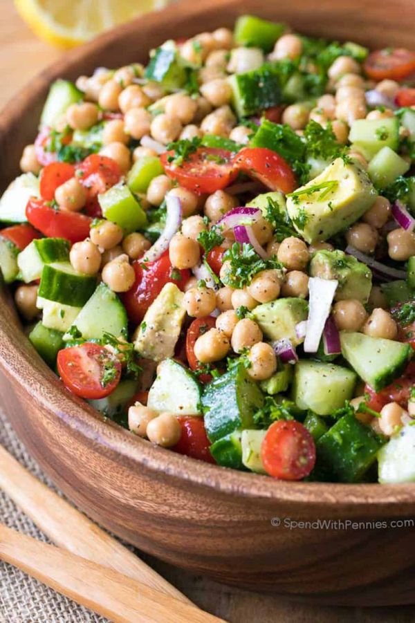 Garden Chickpea Salad