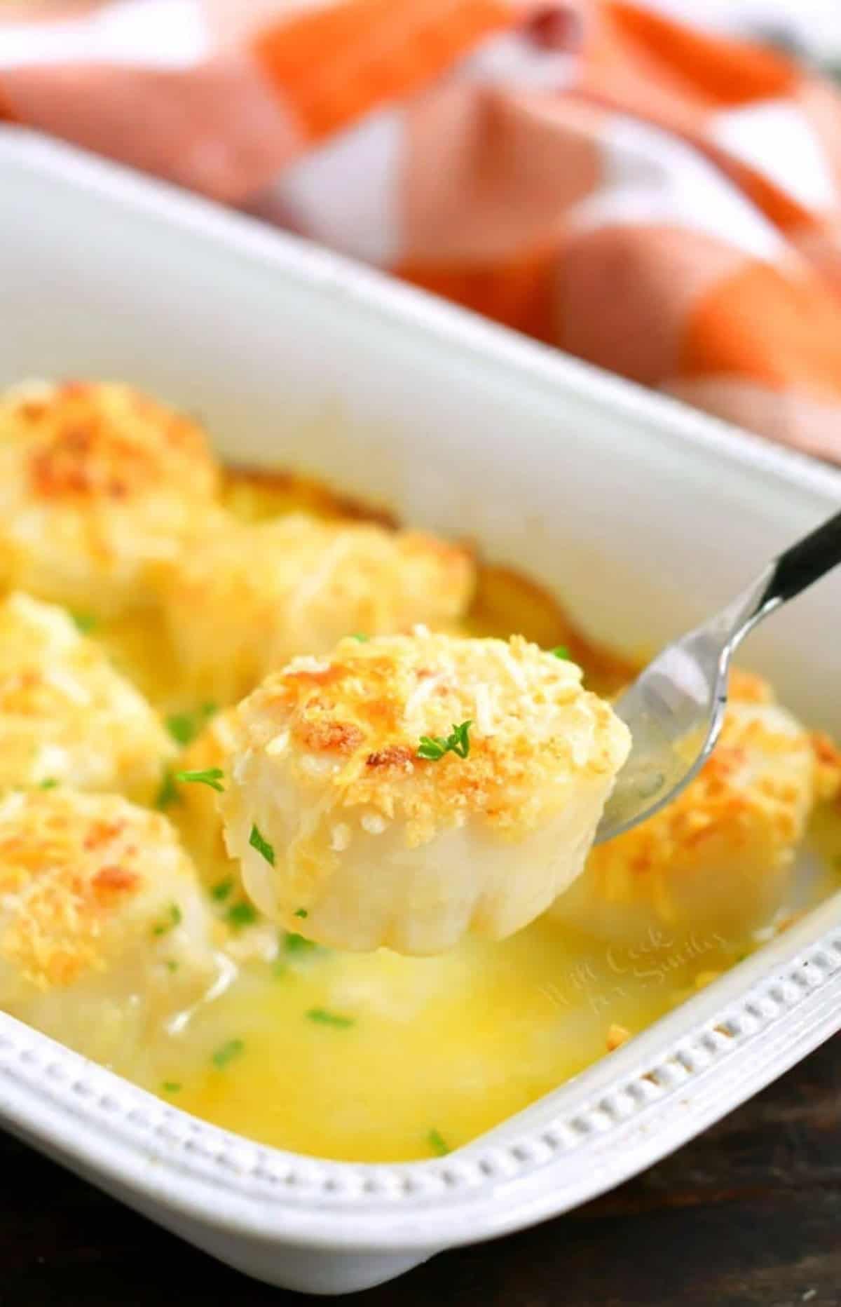 Garlic Butter Baked Scallops Recipe (2)