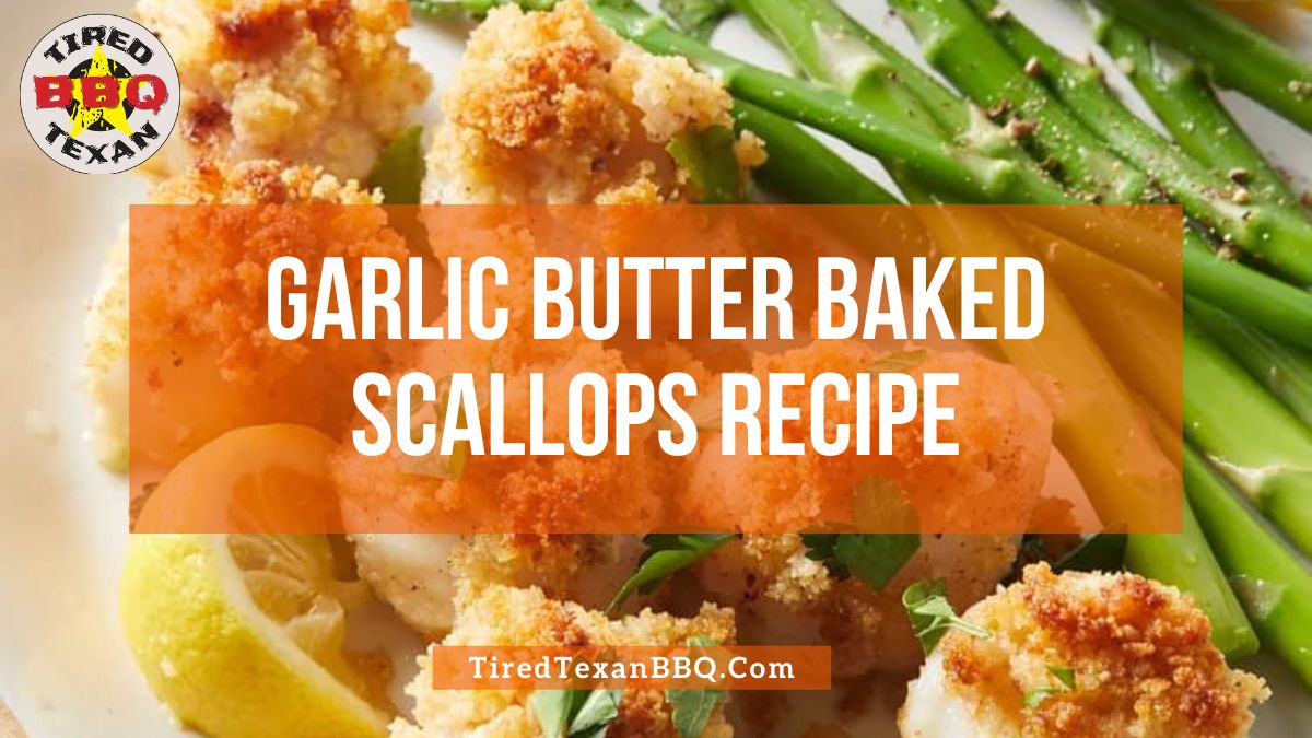 Garlic Butter Baked Scallops Recipe