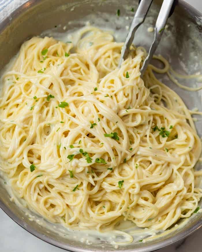 Garlic Parmesan Pasta Recipe (1)