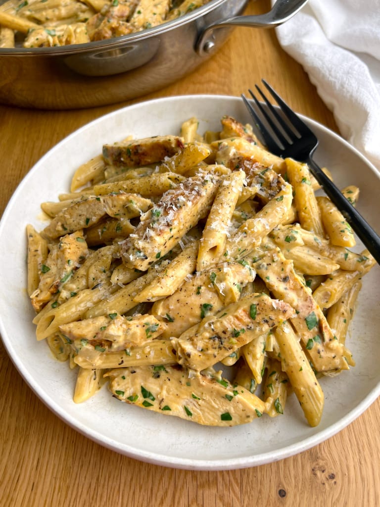 Garlic Parmesan Pasta Recipe (2)