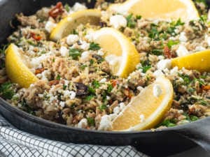 Greek Ground Turkey Rice Bowls (3)