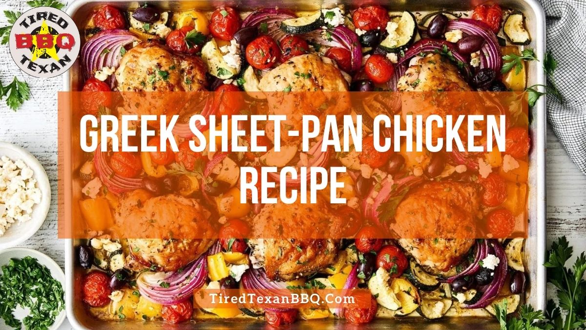 Greek Sheet Pan Chicken Recipe