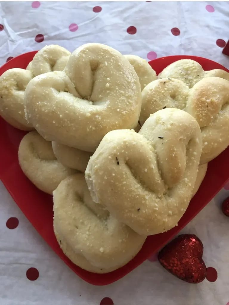 Heart Shaped Breadsticks Recipe (2)