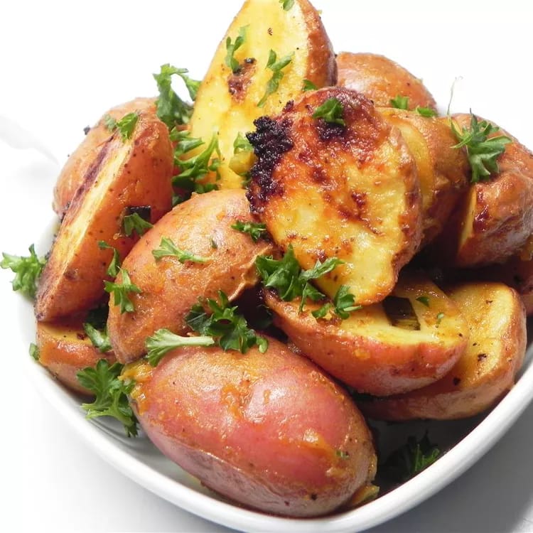 Honey Mustard Roasted Potatoes (2)