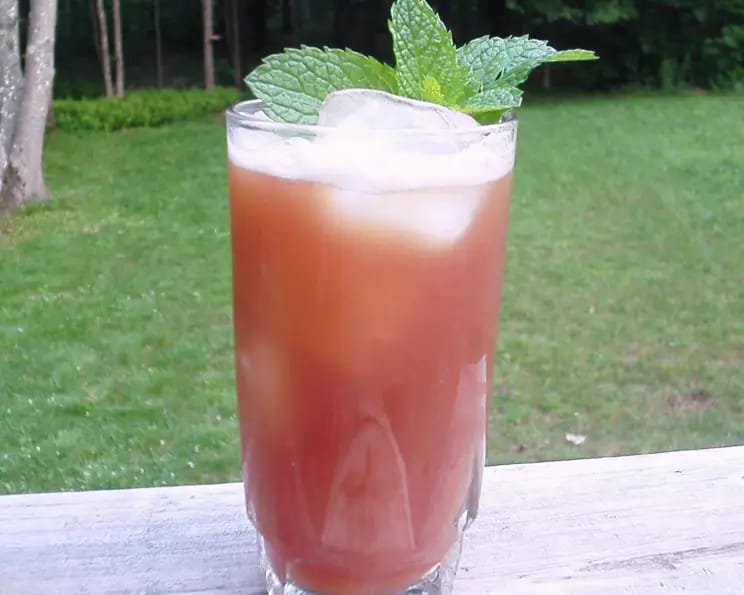 Iced Pineapple Mint Green Tea Recipe (3)