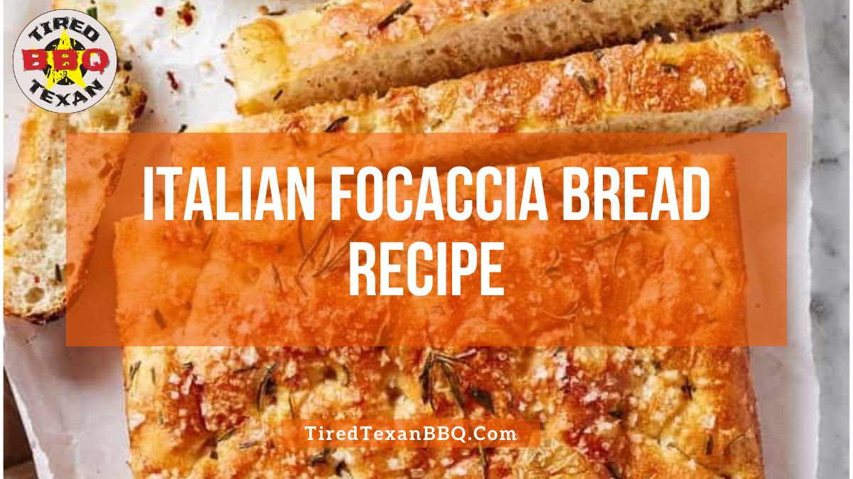 Italian Focaccia Bread Recipe