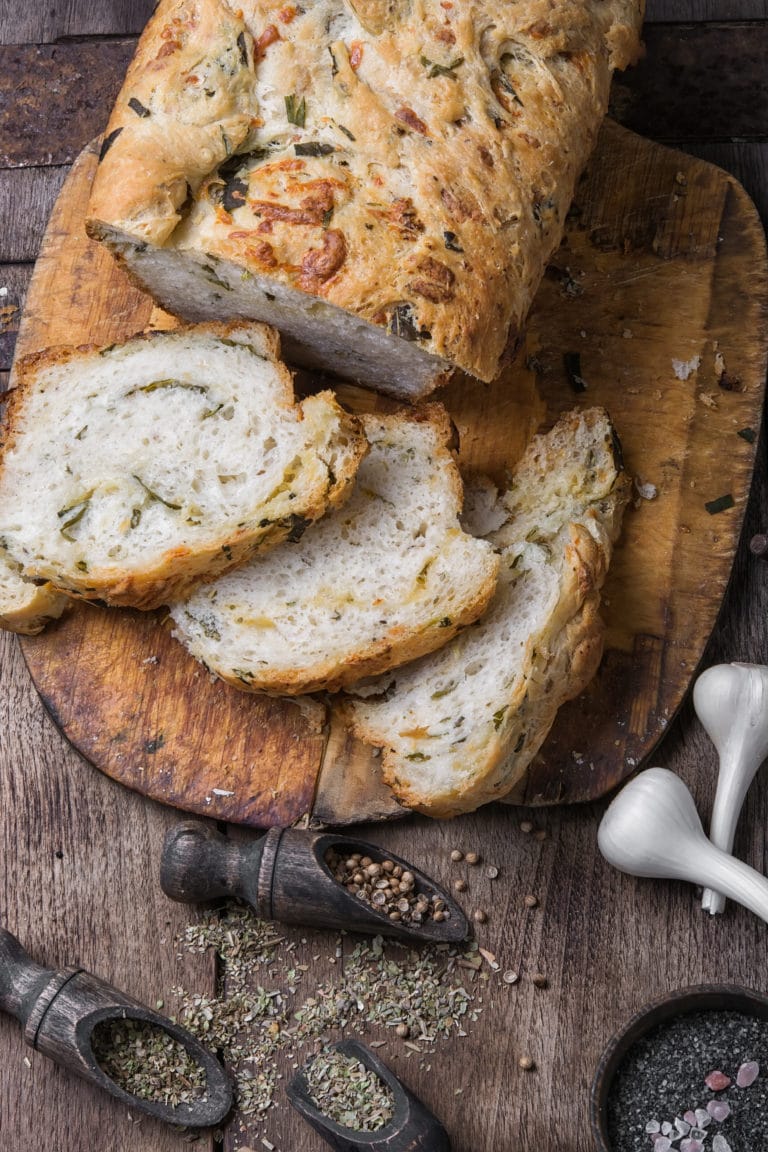 Italian Herb and Cheese Bread Recipe (3)