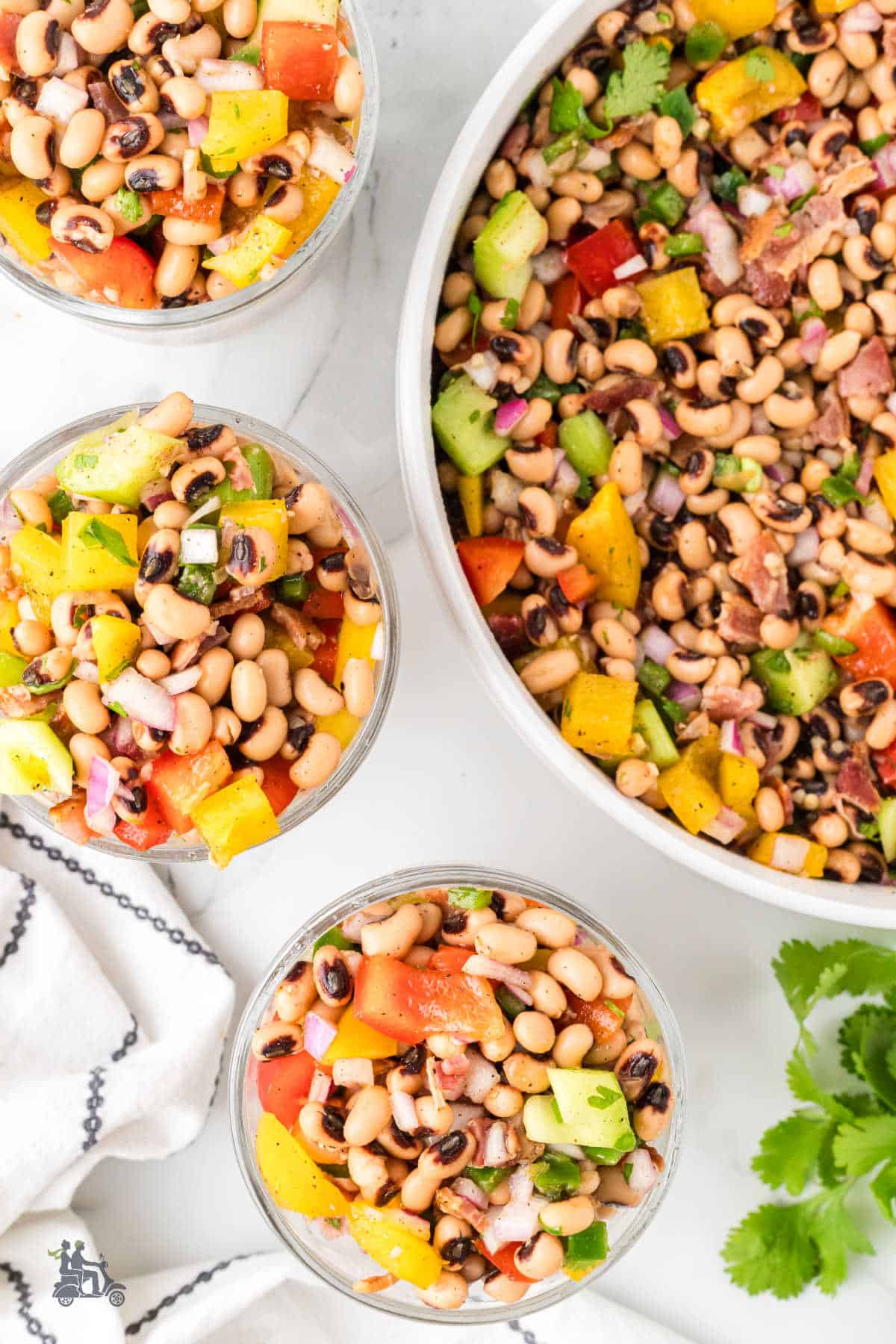 Marinated Black Eyed Pea Salad