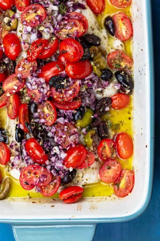 Mediterranean Baked White Fish (4)