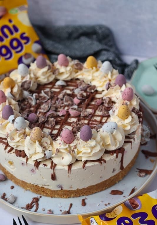 Mini Eggs Cheesecake (2)