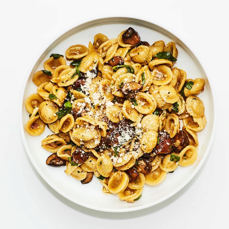 Mushroom Carbonara