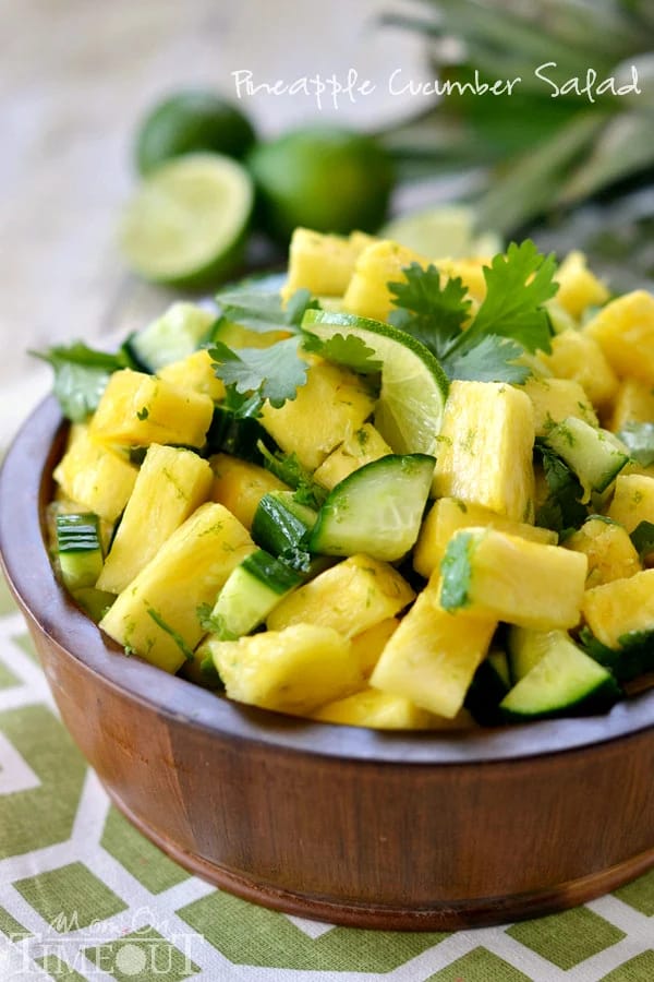 Pineapple & Cucumber Salad
